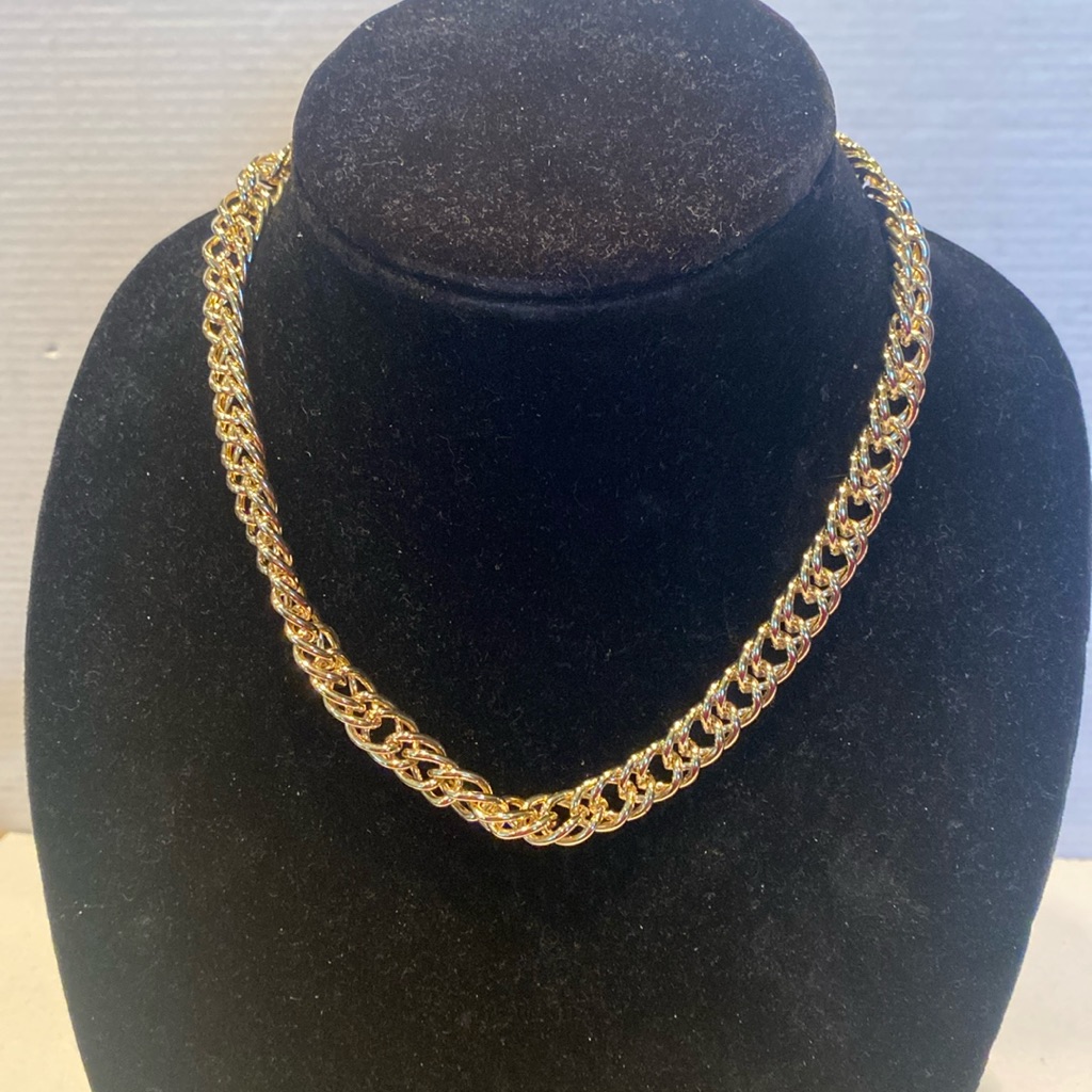 Nwt Dream Plus Heavy Goldtone Metal Link Chain